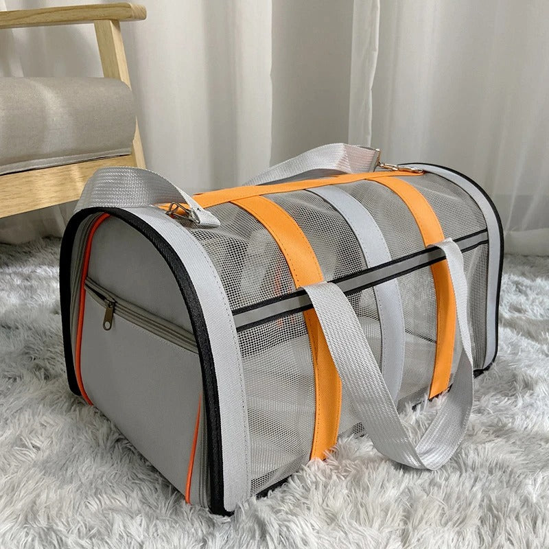 Sac de transport Chat orange