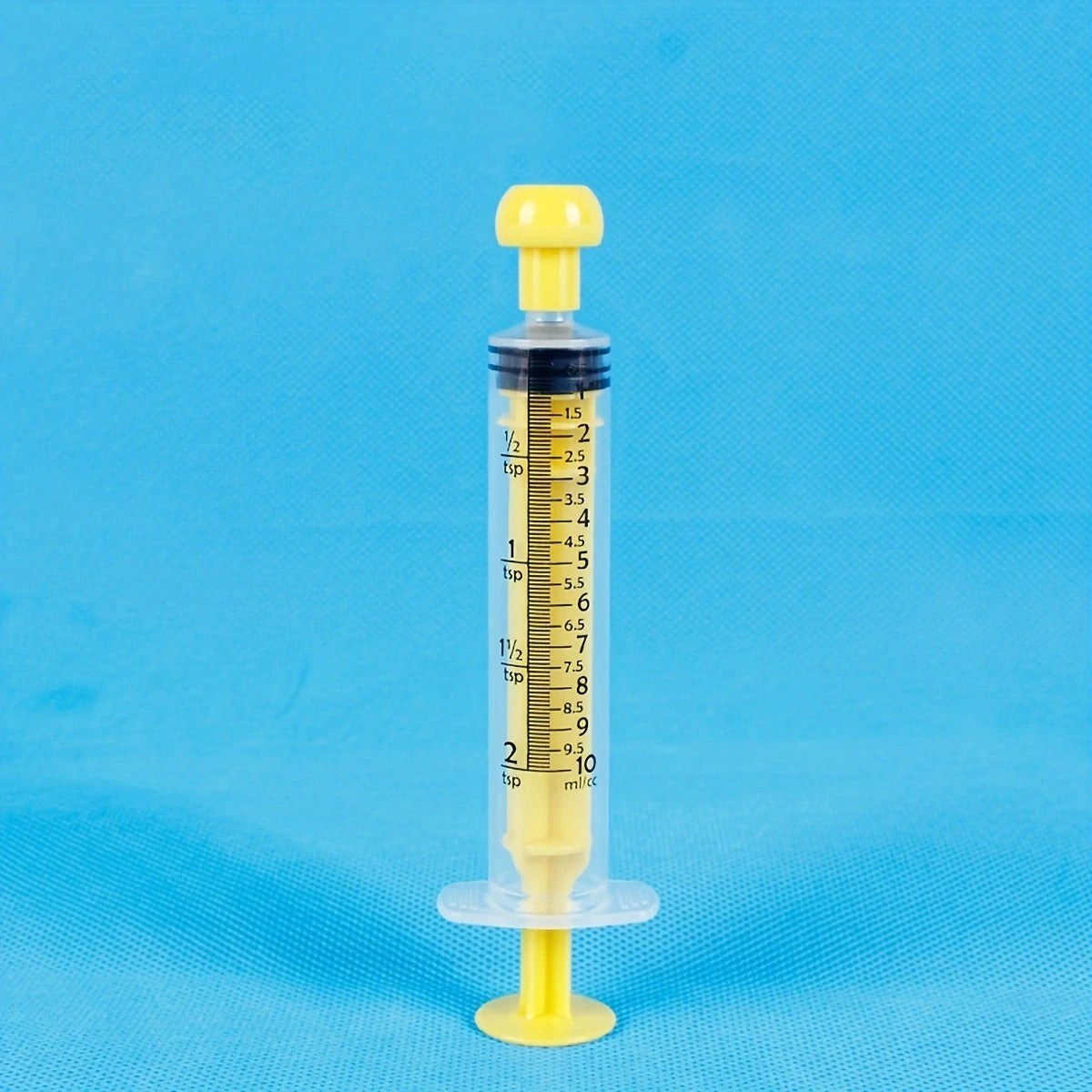 seringue alimentation jaune