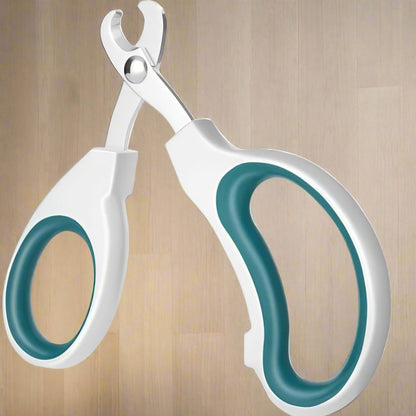 Coupe Ongle pour Chat - PetCatNailScissor™ - Blanc Bleu Encre