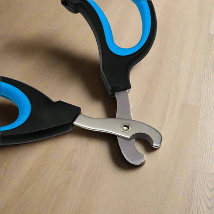 Coupe Ongle pour chat noir bleu ouvert