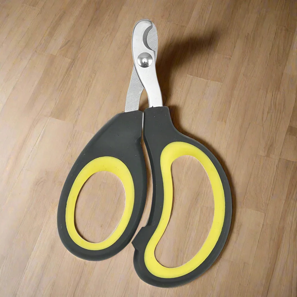 Coupe Ongle pour chat noir jaune haut