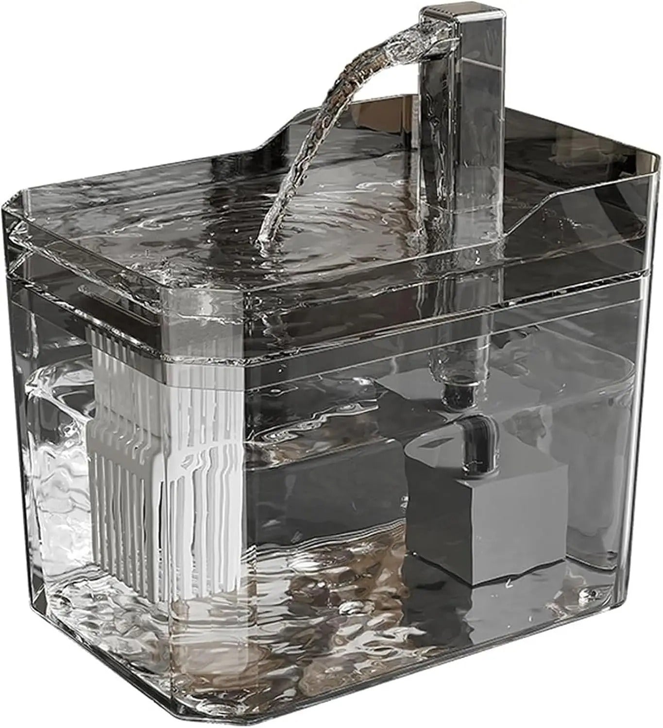 Fontaine a Eau pour Chat transparent