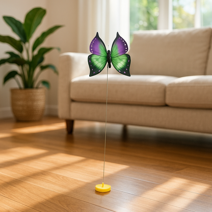 Jouet chat papillon morpho remplacement sans support