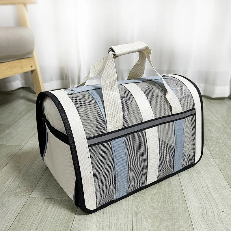 Sac de transport Chat bleu brume