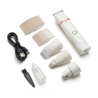 Tondeuse pour Chat blanc et accessoires