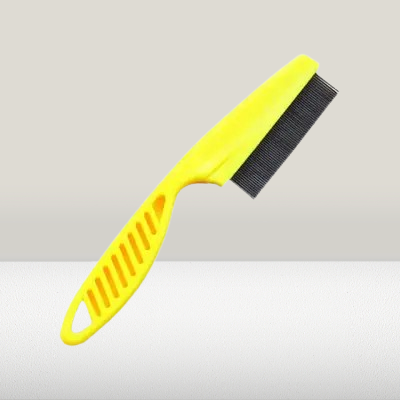 brosse pour chat jaune soin